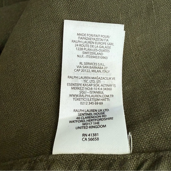 Polo Ralph Lauren Linen Midi Skirt 4 - Picture 11 of 13